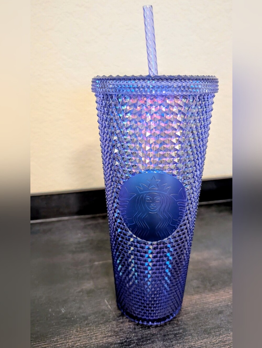 NWT Starbucks & Disney Parks 50th Anniversary Purple Studded Tumbler